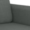 vidaXL - Tweezitsbank - 140 - cm - stof - donkergrijs