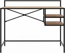 Bureau Altino eiken melamine 110 cm - Naturel