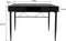 Bureau computertafel Stoer - sidetable hal of gang - industrieel modern - zwart