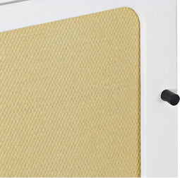 Bureau DKD Home Decor Spar Wit Rotan (140 x 50 x 76 cm)