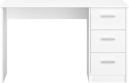 Bureau Droit 3 tiroirs L121 cm - Infinity