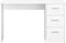 Bureau Droit 3 tiroirs L121 cm - Infinity