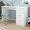 Bureau Droit 3 tiroirs L121 cm - Infinity