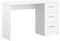 Bureau Droit 3 tiroirs L121 cm - Infinity