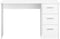 Bureau Droit 3 tiroirs L121 cm - Infinity