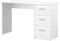Bureau Droit 3 tiroirs L121 cm - Infinity