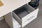 Bureau Droit 3 tiroirs L121 cm - Infinity