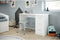 Bureau Droit 3 tiroirs L121 cm - Infinity