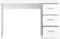 Bureau Droit 3 tiroirs L121 cm - Infinity