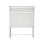 Bureau laptoptafel inklapbaar Stoer - industrieel modern - ruimtebesparend - wit