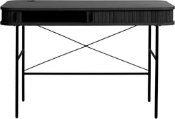 Bureau Nola 120x60 cm - Zwart | Meubelplaats