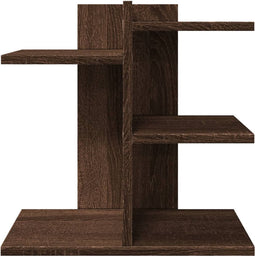 Bureau organiser 42x21,5x42 cm bewerkt hout bruin eikenkleurig