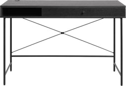 Bureau Pensacola 120x60 cm - Zwart