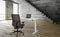 Bureau Teez Slinger zit/zit verstelbaar breed 120CM diep 80CM bladkleur Kersen framekleur Zwart (RAL9005)