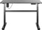Bureau zit sta elektrisch in hoogte verstelbaar - 118 x 58 cm - zwart
