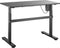 Bureau zit sta elektrisch in hoogte verstelbaar - 118 x 58 cm - zwart