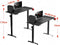 Bureau zit sta elektrisch verstelbaar - game bureau - 140 x 60 cm