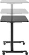 Bureau zit sta verrijdbaar - laptoptafel - in hoogte verstelbaar
