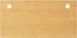 Bureaublad 100x50x2,5 cm bamboe