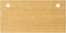Bureaublad 110x55x4 cm bamboe