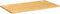 Bureaublad 110x60x2,5 cm bamboe
