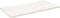 Bureaublad 110x60x2,5 cm massief grenenhout wit
