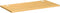 Bureaublad 80x40x2,5 cm bamboe