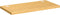 Bureaublad 80x40x4 cm bamboe