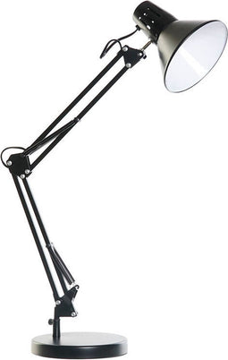 Bureaulamp DKD Home Decor 22 x 39 x 69 cm Zwart Metaal 220 V 50 W