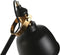 Bureaulamp DKD Home Decor 41 x 18 x 59 cm Zwart Gouden Metaal 220 V 50 W