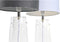 Bureaulamp DKD Home Decor Gezicht Transparant Wit Lichtgrijs Modern (2 Stuks) (30 x 30 x 54 cm)