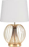 Bureaulamp DKD Home Decor Metaal Polyester 50 W (32.5 x 32.5 x 52 cm) (2 Stuks)