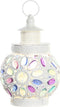 Bureaulamp DKD Home Decor Metaal Wit Multicolour 220 V 50 W 19 x 19 x 33 cm
