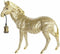 Bureaulamp DKD Home Decor Zebra Gouden 220 V 50 W Modern (55 x 22 x 51 cm)