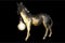 Bureaulamp DKD Home Decor Zebra Gouden 220 V 50 W Modern (55 x 22 x 51 cm)