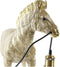 Bureaulamp DKD Home Decor Zebra Gouden 220 V 50 W Modern (55 x 22 x 51 cm)