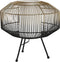 Bureaulamp DKD Home Decor Zwart Gouden Ijzer 50 W 220 V 39 x 39 x 38 cm