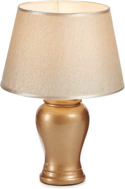 Bureaulamp Keramisch Gouden (28 x 39 x 28 cm)