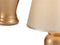 Bureaulamp Keramisch Gouden (28 x 39 x 28 cm)