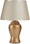 Bureaulamp Keramisch Gouden (28 x 39 x 28 cm)