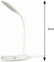 Bureaulamp - leeslamp - Dimbaar - LED - Wireless Charger - met draadloze oplader voor smartphone - flexibele arm