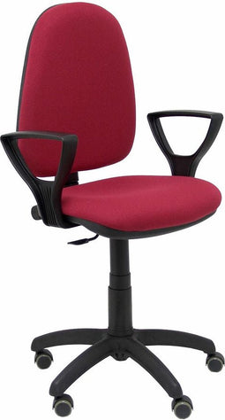 Bureaustoel Ayna bali P&C 04CP Rood Kastanjebruin