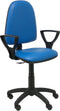 Bureaustoel Ayna Similpiel P&C 29BGOLF Blauw