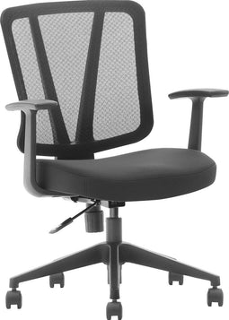 Bureaustoel Denver classic - ergonomisch verstelbaar - mesh stof - zwart