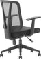 Bureaustoel Denver classic - ergonomisch verstelbaar - mesh stof - zwart