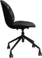 Bureaustoel DKD Home Decor 47,5 x 57,5 x 83 cm Donkerbruin Polypropyleen