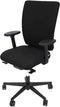 Bureaustoel Ergon NPR-1813/EN-1335 metalen voetkruis, multifunctionele wielen in Blauw