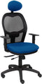 Bureaustoel Jorquera P&C B10CRNC Zwart Blauw