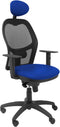 Bureaustoel met hoofdsteun Jorquera malla Piqueras y Crespo SNSPAZC Blauw