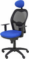 Bureaustoel met hoofdsteun Jorquera Piqueras y Crespo ALI229C Blauw